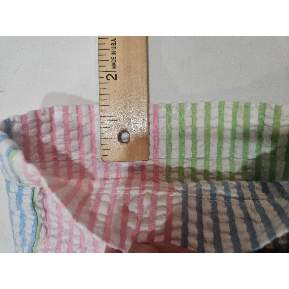 VINEYARD VINES KENTUCKY‎ DERBY Seersucker Slim Pants Mens 28x30 Colorful Stripe